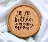 Are You Kitten Me Right Meow Funny Cat SVG Design -  SVG